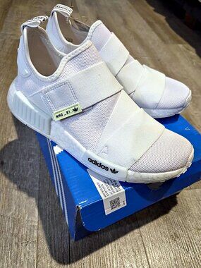 adidas NMD R1 White Women's 6.5 Running Sneakers
